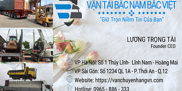 Giới Thiệu Vận Tải Bắc Việt